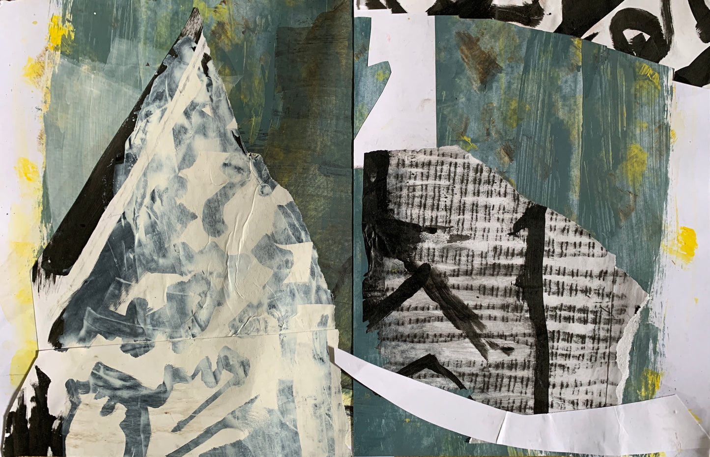 Mountains and after images - Simon Blundell